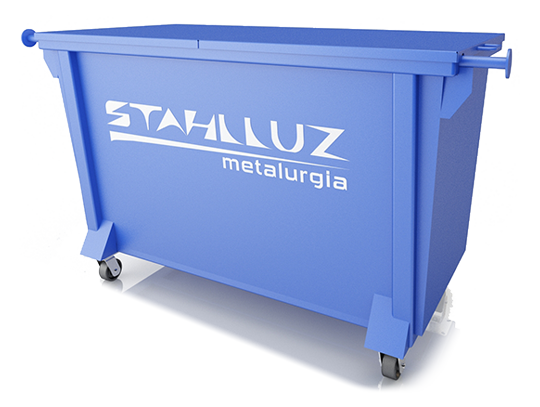 Fabricação e Venda de Lixeira Container Metálico